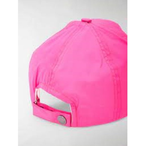 Off-White Arrows Logo Patch Cap - Hot Pink